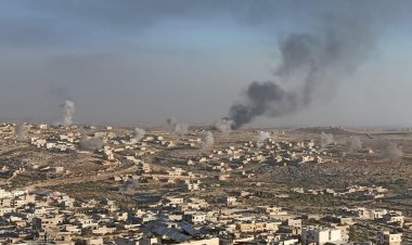 قوات النظام السوري تقصف بالمدفعية والصواريخ مدينة دارة عزة بريف حلب الغربي