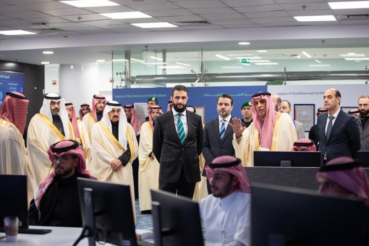 الرئيس السوري يزور سدايا للإفادة من تجربة المملكة العربية السعودية في الذكاء الاصطناعي