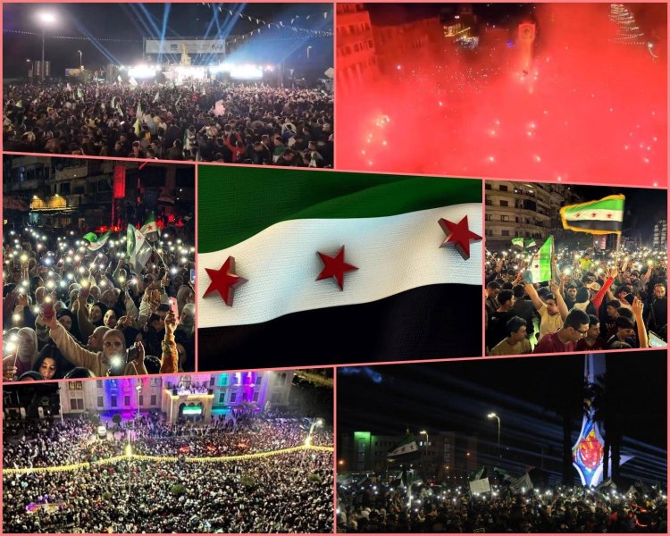 سوريا تحتفل بذكرى الثورة لأول مرة بعد النصر والتحرير