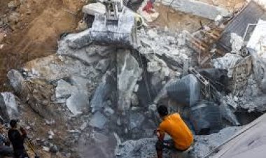 مجزرة مروعة  وسط مخيم جباليا شمالي قطاع غزة