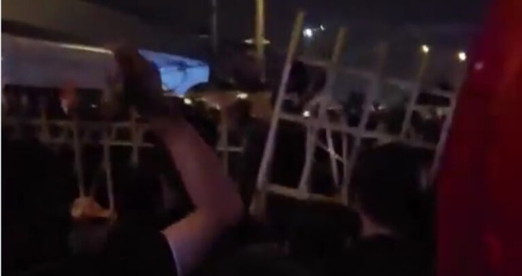 مناوشات بين الأمن العراقي ومتظاهرين يحاولون الوصول إلى سفارة أميركا