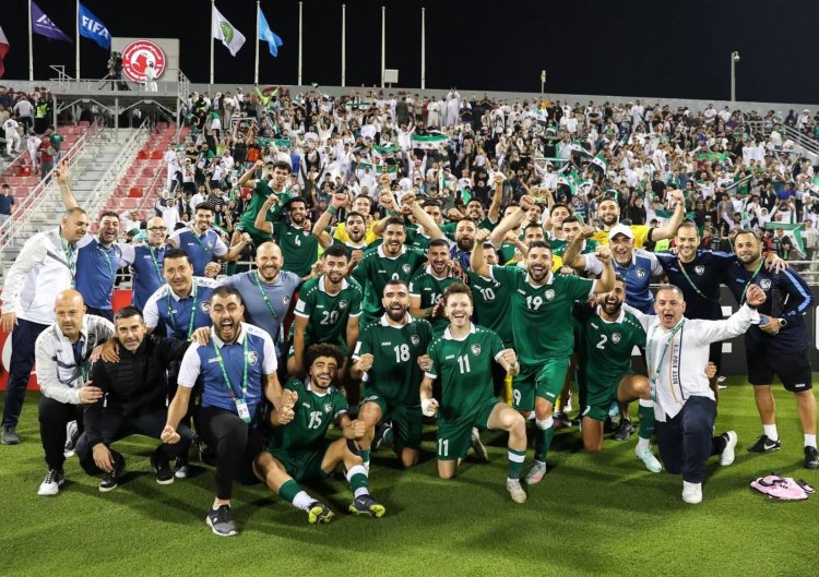 الرئيس الشرع يهنئ أبطال سوريا بعد الفوز على تونس: "رفعتوا راسنا وفرحتوا السوريين"