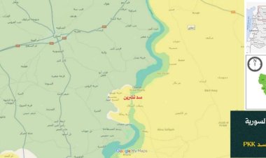 عاجل| بالمدفعية الثقيلة الجيش العربي السوري يدك مواقع تنظيم (قسد PKK) في محيط سد تشرين شرقي حلب.